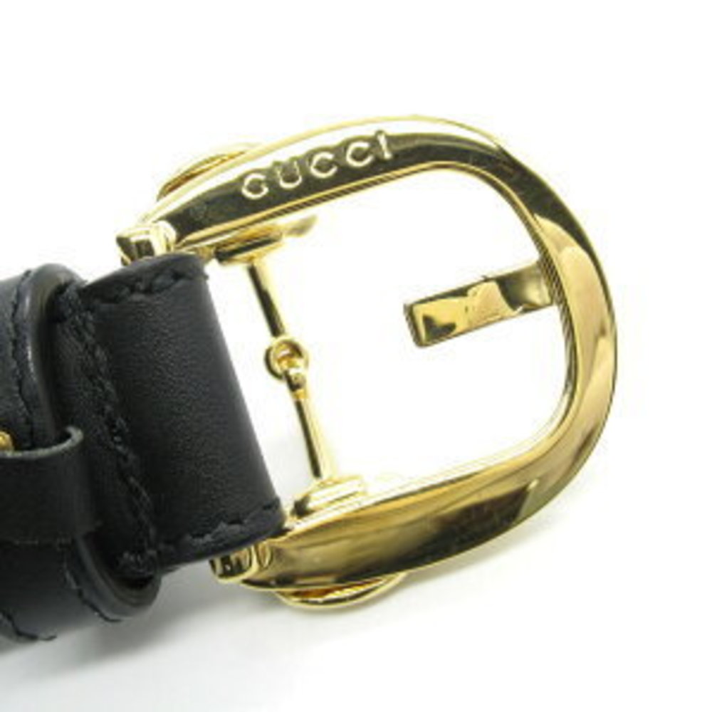 Gucci Horsebit Belt Clothing Leather Black View 3
